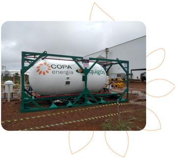 Imagens da Skid Tank